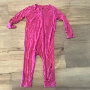 Kyte Baby Bamboo Romper Zipper Raspberry 18-24 Months